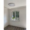 Závěsný bílý LED designový panel kulatý (Barva světla Denní bílá, Výkon 24W 400mm)