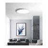 Závěsný bílý LED designový panel kulatý (Barva světla Denní bílá, Výkon 24W 400mm)
