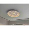 Závěsný bílý LED designový panel kulatý (Barva světla Denní bílá, Výkon 24W 400mm)