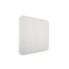 Závěsný bílý LED designový panel hranatý (Barva světla Denní bílá, Výkon 24W 400x400mm)