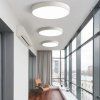Závěsný Šedý LED designový panel kulatý (Barva světla Denní bílá, Výkon 24W 400mm)
