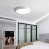 Závěsný Šedý LED designový panel kulatý (Barva světla Denní bílá, Výkon 24W 400mm)
