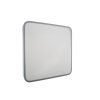 Závěsný Šedý LED designový panel hranatý (Barva světla Denní bílá, Výkon 24W 400x400mm)