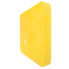 Závěsný Žlutý LED designový panel hranatý (Barva světla Denní bílá, Výkon 24W 400x400mm)
