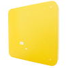 Závěsný Žlutý LED designový panel hranatý (Barva světla Denní bílá, Výkon 24W 400x400mm)
