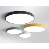 Zelený designový LED panel kulatý (Barva světla Denní bílá, Výkon 24W 400mm)