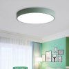 Zelený designový LED panel kulatý (Barva světla Denní bílá, Výkon 24W 400mm)