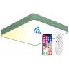 Zelený designový LED panel hranatý (Barva světla Denní bílá, Výkon 24W 400x400mm)
