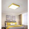 Žlutý designový LED panel hranatý (Barva světla Denní bílá, Výkon 24W 400x400mm)