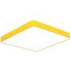 Žlutý designový LED panel hranatý (Barva světla Denní bílá, Výkon 24W 400x400mm)