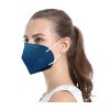Tmavě modrý Respirátor FFP2 / KN95 10 ks