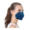 Tmavě modrý Respirátor FFP2 / KN95 10 ks