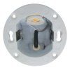 183232 6 cerne led vestavne svitidlo decently r1 3w denni bila