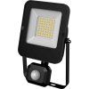 LED reflektor 30W s PIR pohybovým čidlem SMD (Barva světla Studená bílá, Stmívatelnost Nestmívatelný, Výkon 30W)