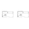 183418 8 led nouzove svitidlo laros led emergency 3h