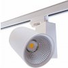 Bílé LED 3F lištové svítidlo 40W 45 denní bílá