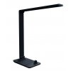 Černá LED stolní lampička MASTER 10W s bezdrátovým nabíjením CCT