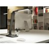 Černá LED stolní lampička MASTER 10W s bezdrátovým nabíjením CCT