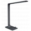 Šedá LED stolní lampička MASTER 10W s bezdrátovým nabíjením CCT
