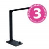 Šedá LED stolní lampička MASTER 10W s bezdrátovým nabíjením CCT