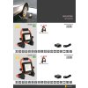 183847 3 led reflektor 20w s baterii work aku denni bila
