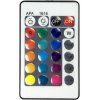 1839 13 cerny rgb led reflektor 20w s ir dalkovym ovladacem
