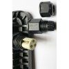 1839 2 cerny rgb led reflektor 20w s ir dalkovym ovladacem