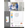 184114 12 bily led podhledovy panel 600x600mm 45w lifud ugr ra90 denni bila