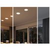 bílý kruhový vestavný LED panel (Barva světla Denní bílá, Stmívatelnost Stmívatelný, Výkon 12W)