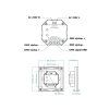Ovladač dimLED OV 230V ALLMIX RF K4 (Barva těla Bílá)