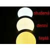 Stmívatelný LN24 LED panel 24W kulatý 300mm, Studená bílá