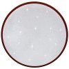 185235 3 led svitidlo s dalkovym ovladacem 24w 420mm tmave drevo lena