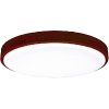 185238 16 led svitidlo s dalkovym ovladacem 60w 520mm tmave drevo lena
