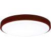 185238 4 led svitidlo s dalkovym ovladacem 60w 520mm tmave drevo lena