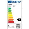 185244 7 cerna led stolni lampa 8w denni bila adept