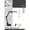 185244 8 cerna led stolni lampa 8w denni bila adept