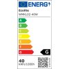 šedé LED stropní kulaté svítidlo 40W CCT 3000-6500K NEST