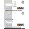 185292 4 sede led stropni ctvercove svitidlo 40w cct 3000 6500k nest