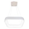 bílé LED závěsné čtvercové svítidlo 40W CCT 3000-6500K NEST