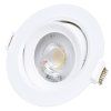 LED kruhové výklopné svítidlo BARI (Barva světla Teplá bílá, Stmívatelnost Stmívatelný, Výkon 5W)