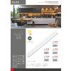 LED svítidlo pod kuchyňskou linku SLICK (Typ 31cm, Výkon 4W)