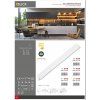 LED svítidlo pod kuchyňskou linku SLICK (Typ 147cm, Výkon 22W)