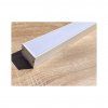186111 2 bile linearni zavesne led svitidlo 120cm 48w denni bila