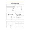186114 1 stribrne linearni zavesne led svitidlo 120cm 48w denni bila