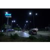 Černé LED veřejné svítidlo s kloubem 50W VO denní bílá