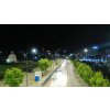Černé LED veřejné svítidlo s kloubem 50W VO denní bílá