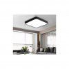 Černý stropní LED panel 400x400mm s čidlem (Barva světla Denní bílá, Stmívatelnost Nestmívatelný, Výkon 24W 400x400mm)