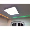 Šedý stropní LED panel 400x400mm s čidlem (Barva světla Denní bílá, Stmívatelnost Nestmívatelný, Výkon 24W 400x400mm)
