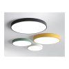 Zelený stropní LED panel 400mm s čidlem (Barva světla Denní bílá, Stmívatelnost Nestmívatelný, Výkon 24W 400mm)