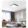 Zelený stropní LED panel 400x400mm 24W denní bílá s čidlem